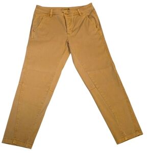 Prana Women’s Janessa Ankle Length Pants Size 8 Gold/Tan Color